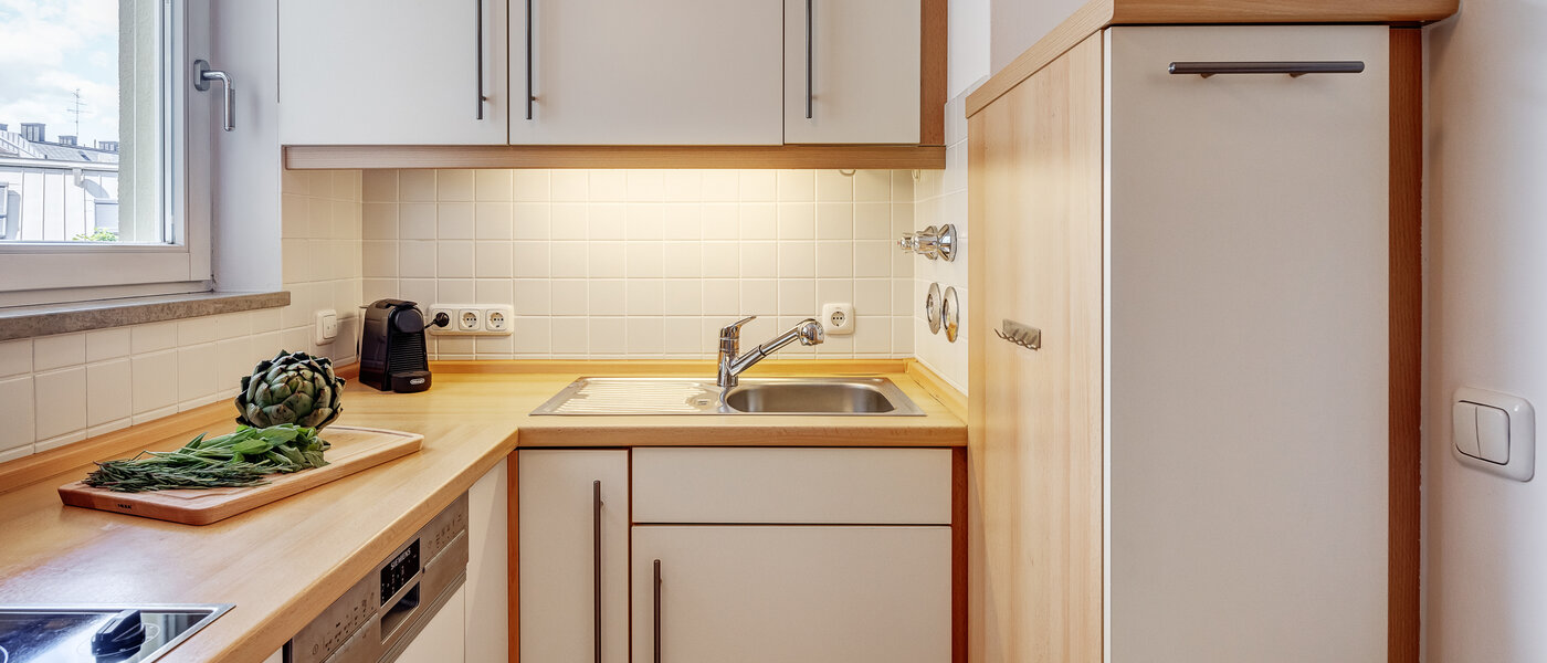 appartamento München Glockenbachviertel 02 cucina 12668