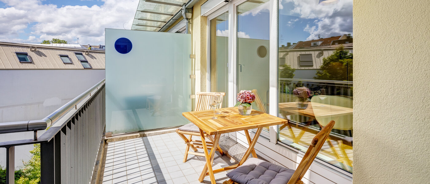appartamento München Glockenbachviertel 01 balcone 12668