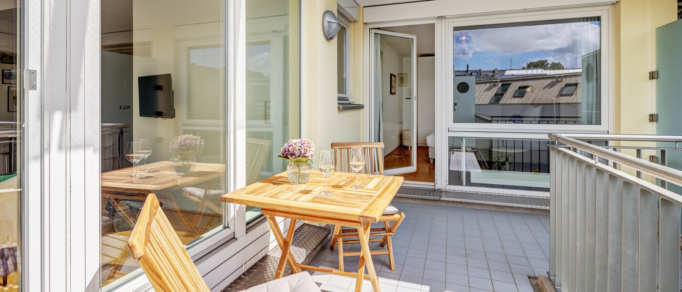 appartamento München Glockenbachviertel 04 balcone 12668