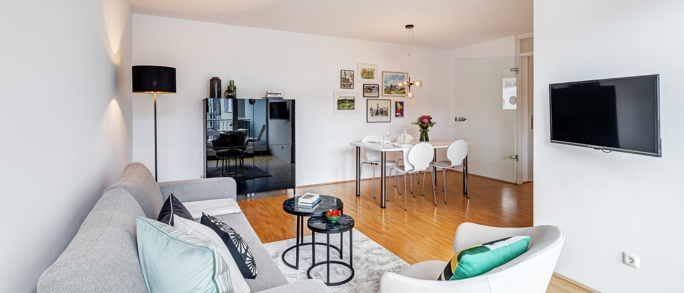 appartamento München Glockenbachviertel 03 zona living 12668