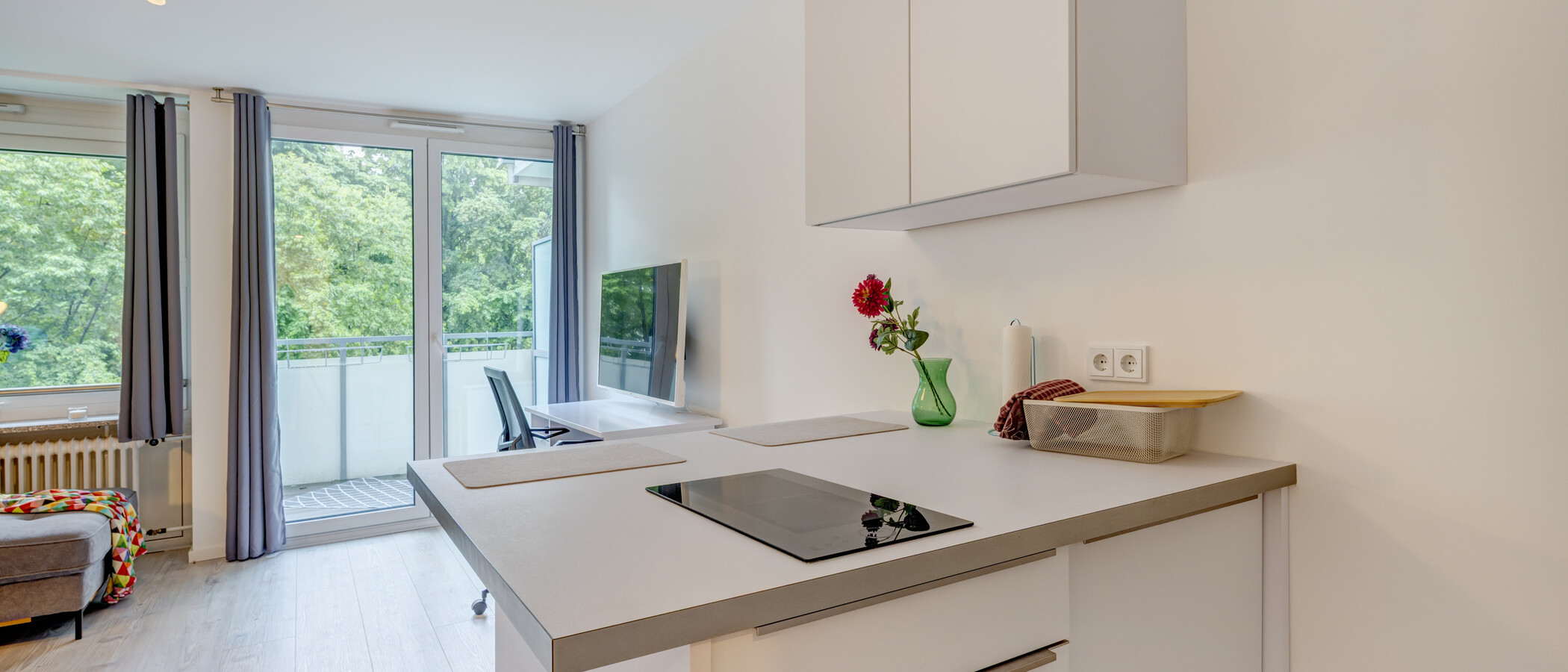 appartamento München Arabellapark 02 cucina 12671