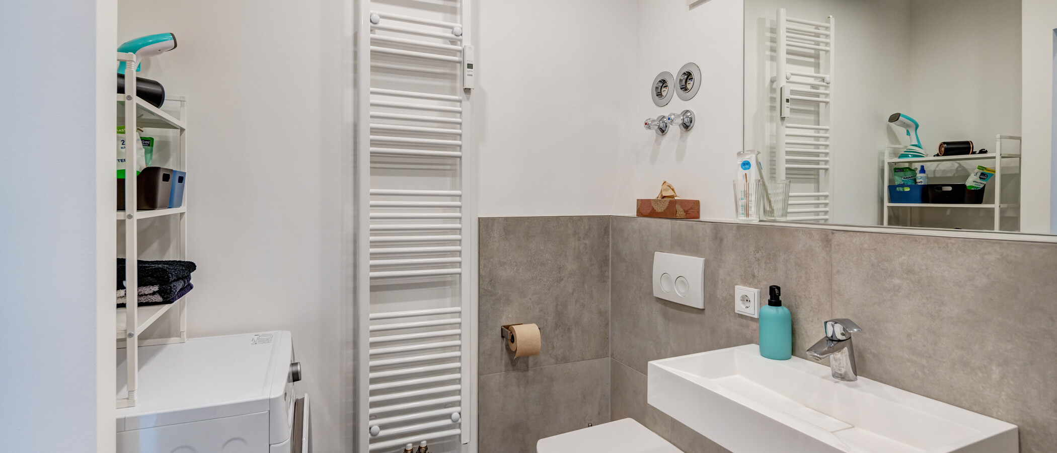appartamento München Arabellapark 04 bagno 12671