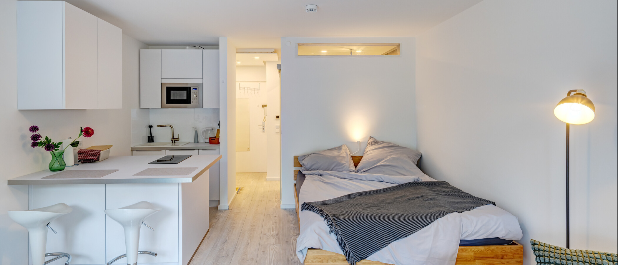 appartamento München Arabellapark 03 zona living 12671