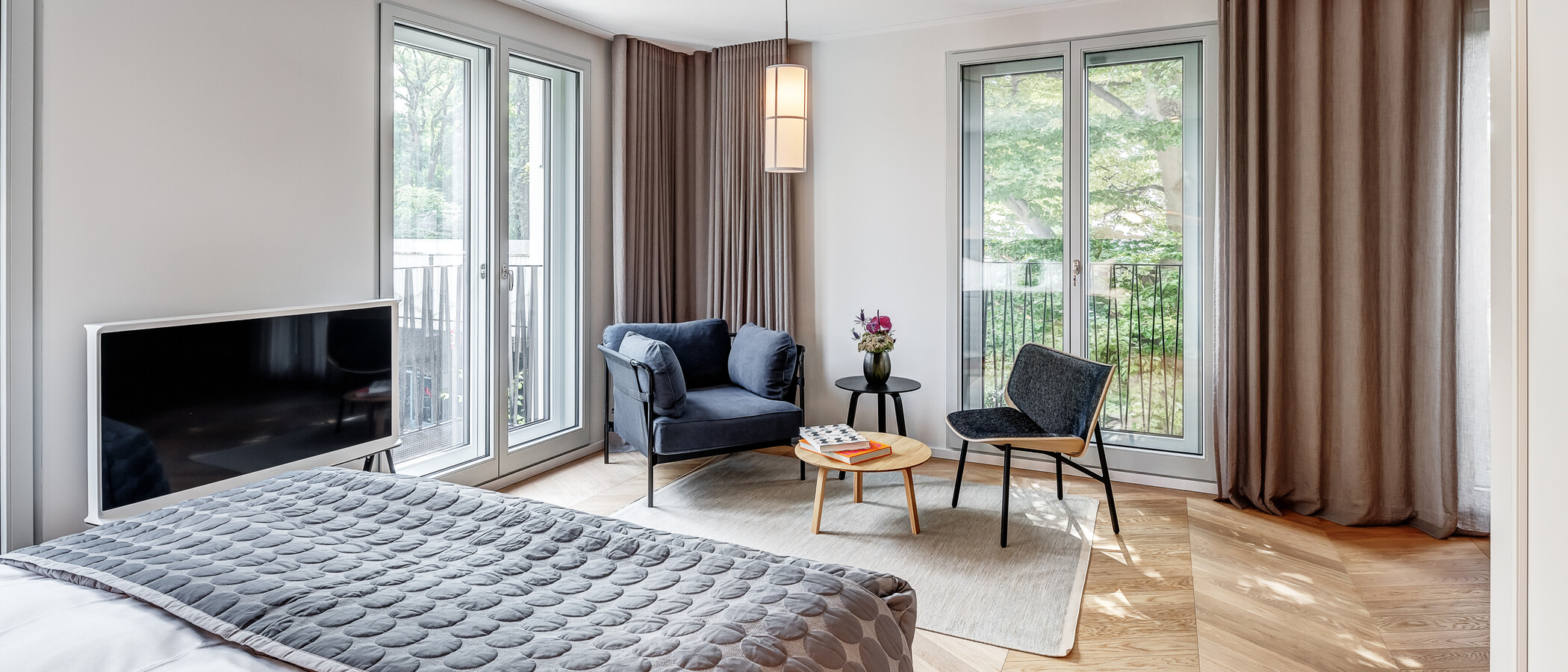 appartamento München Herzogpark 02 zona living 12674