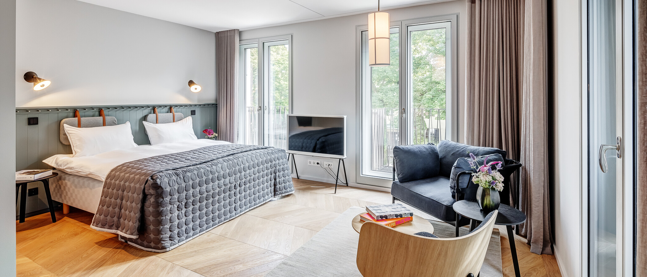 appartamento München Herzogpark 03 zona living 12674
