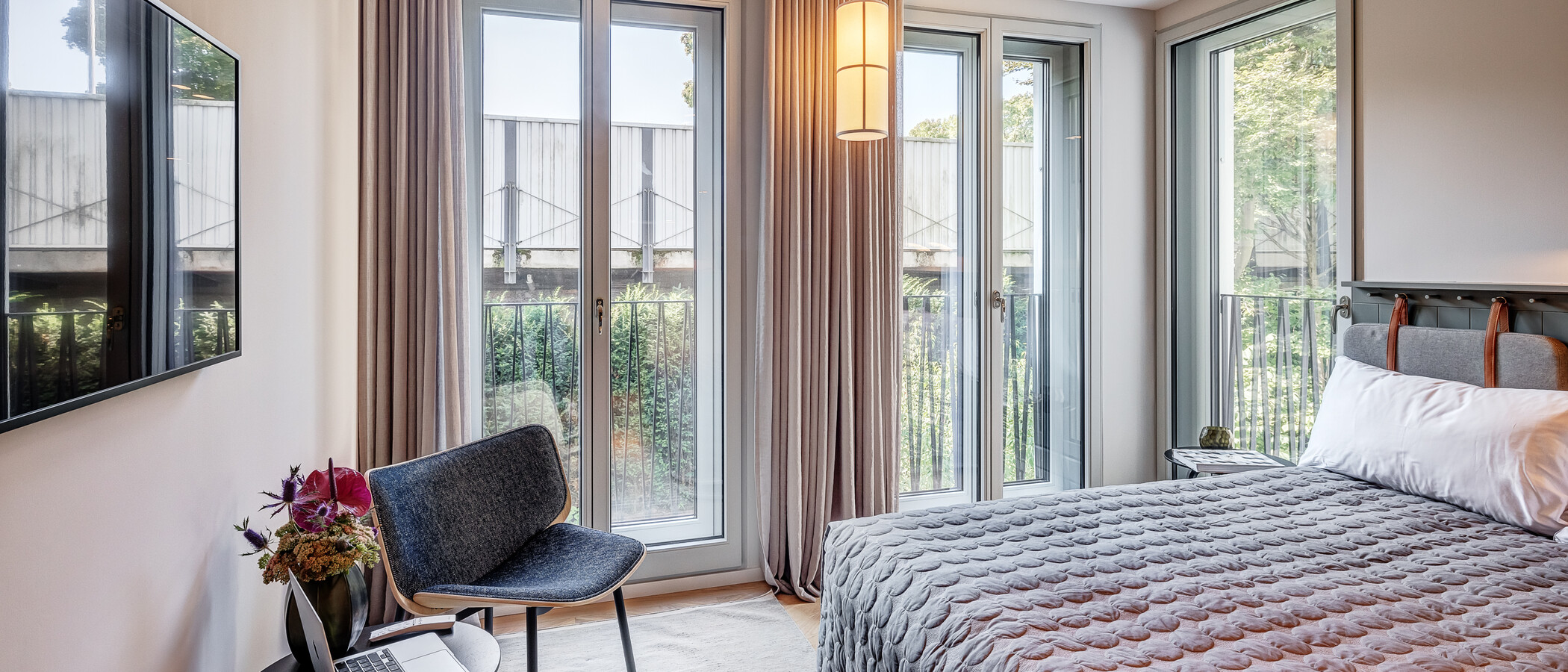 appartamento München Herzogpark 01 zona living 12679