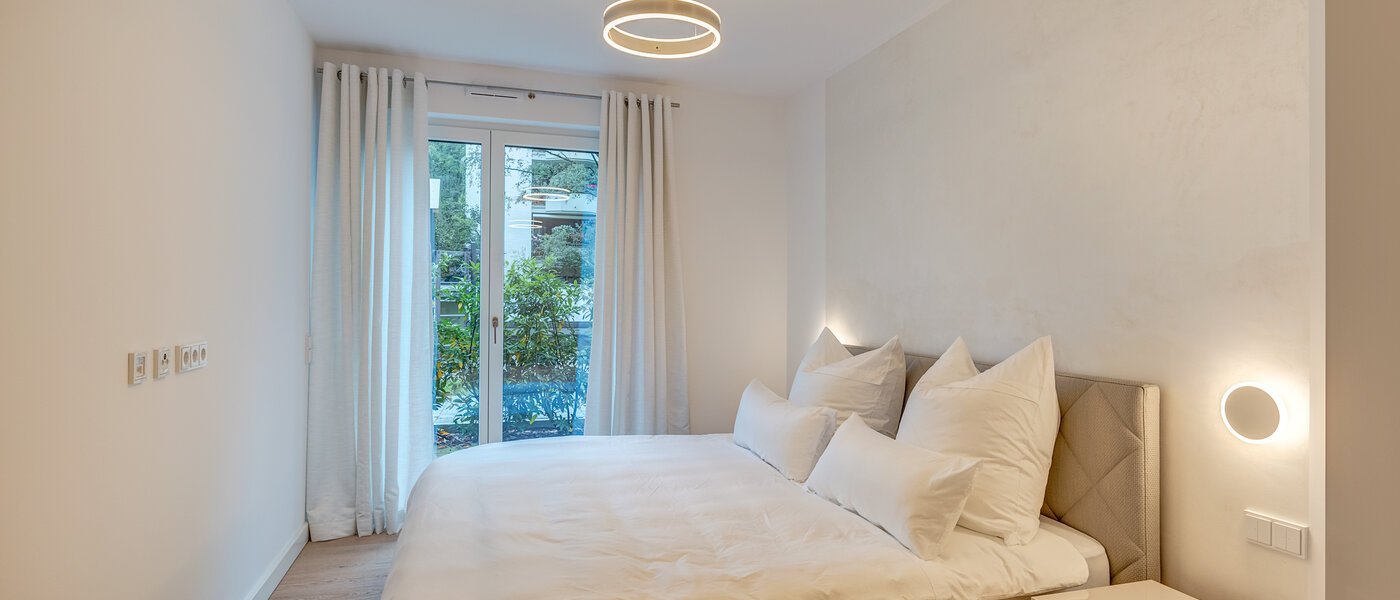 appartamento München Maxvorstadt - Museumsviertel 01 camera da letto 12690