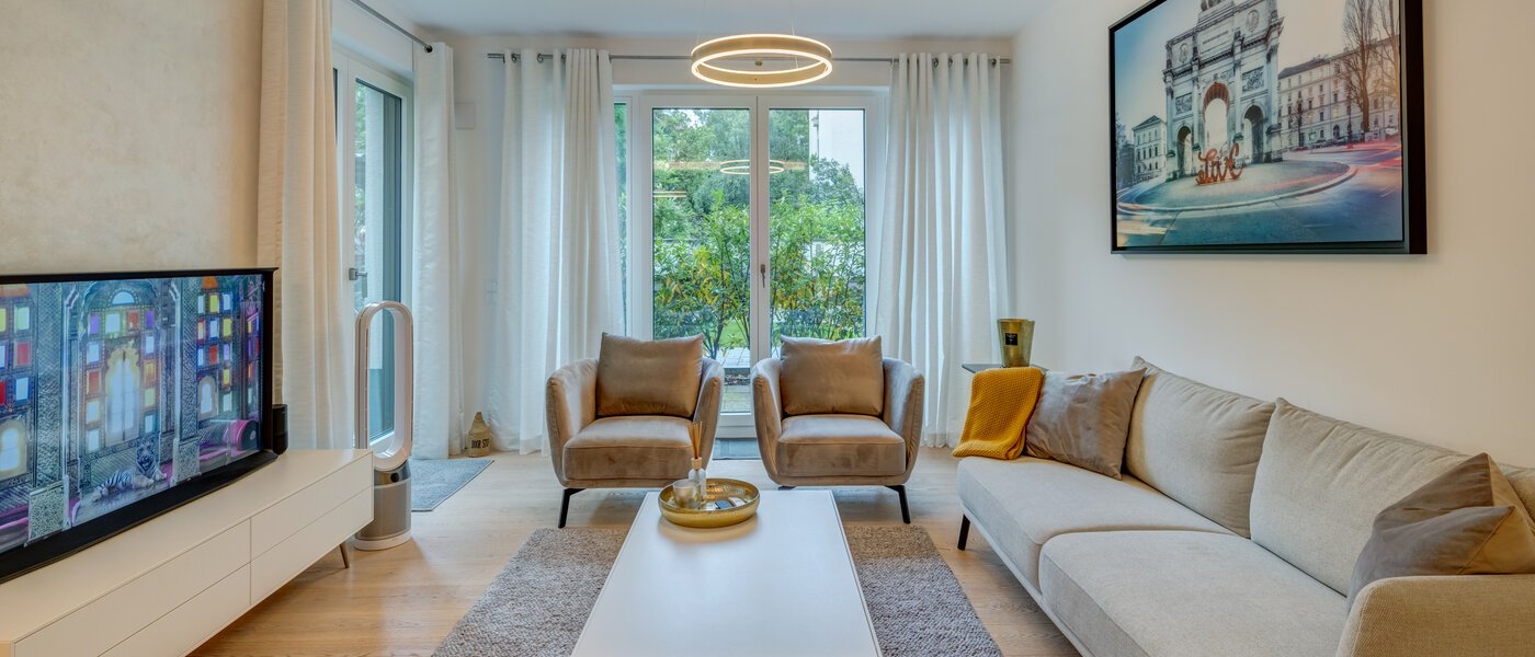 appartamento München Maxvorstadt - Museumsviertel 01 zona living 12690