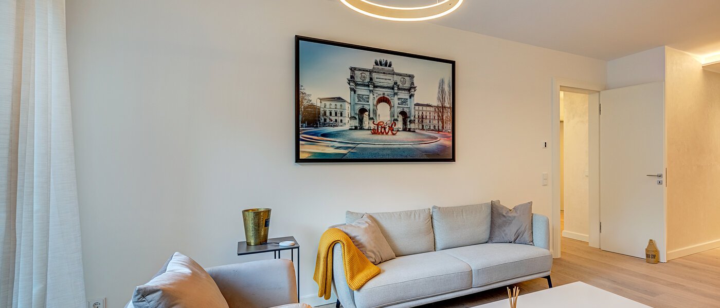 appartamento München Maxvorstadt - Museumsviertel 02 zona living 12690