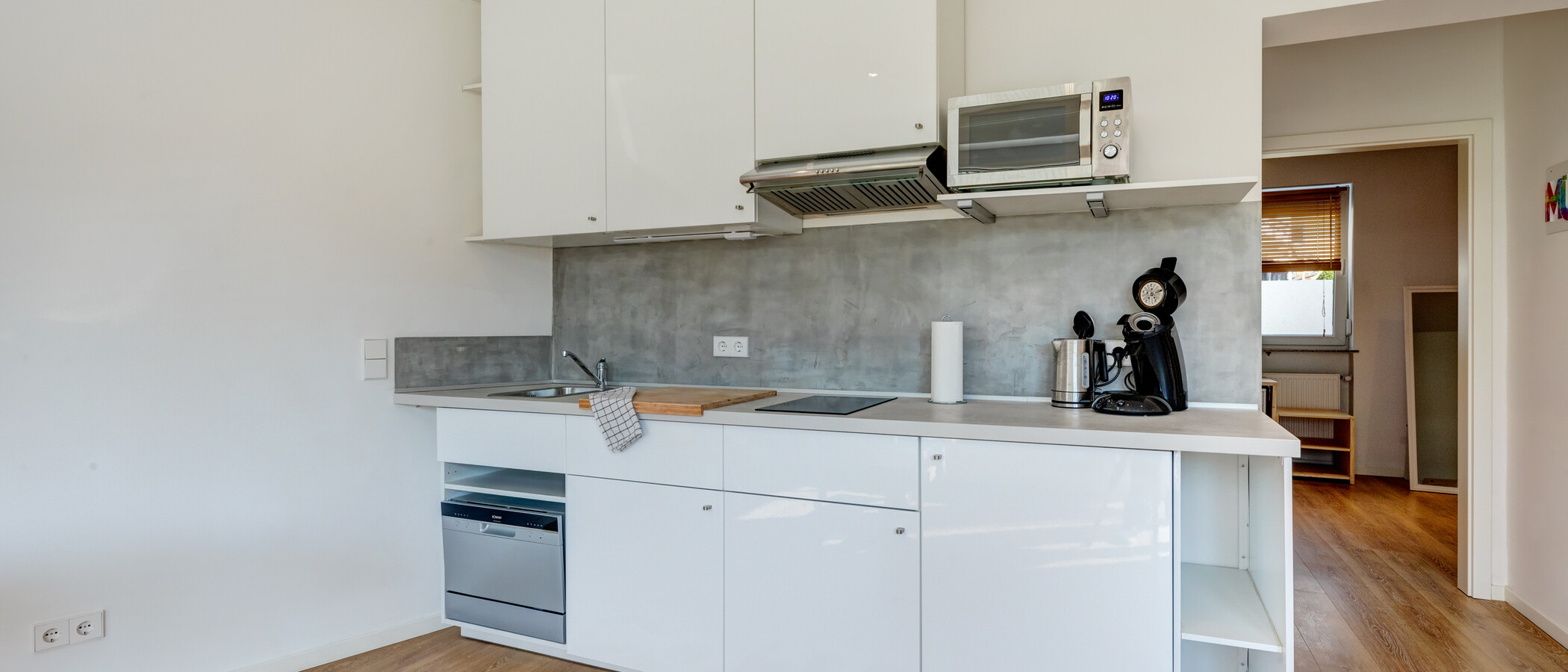 appartamento con giardino München Forstenried 01 cucina 12709