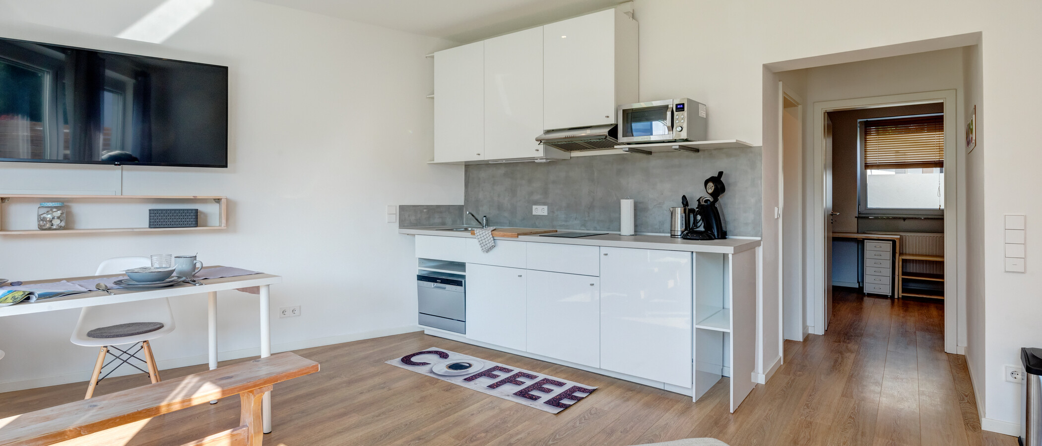 appartamento con giardino München Forstenried 05 zona living 12709