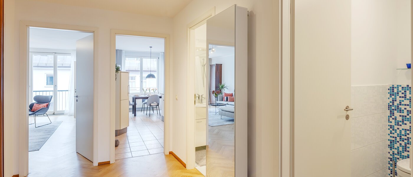 appartamento München Maxvorstadt - Westen 01 ingresso/corridioio 12753