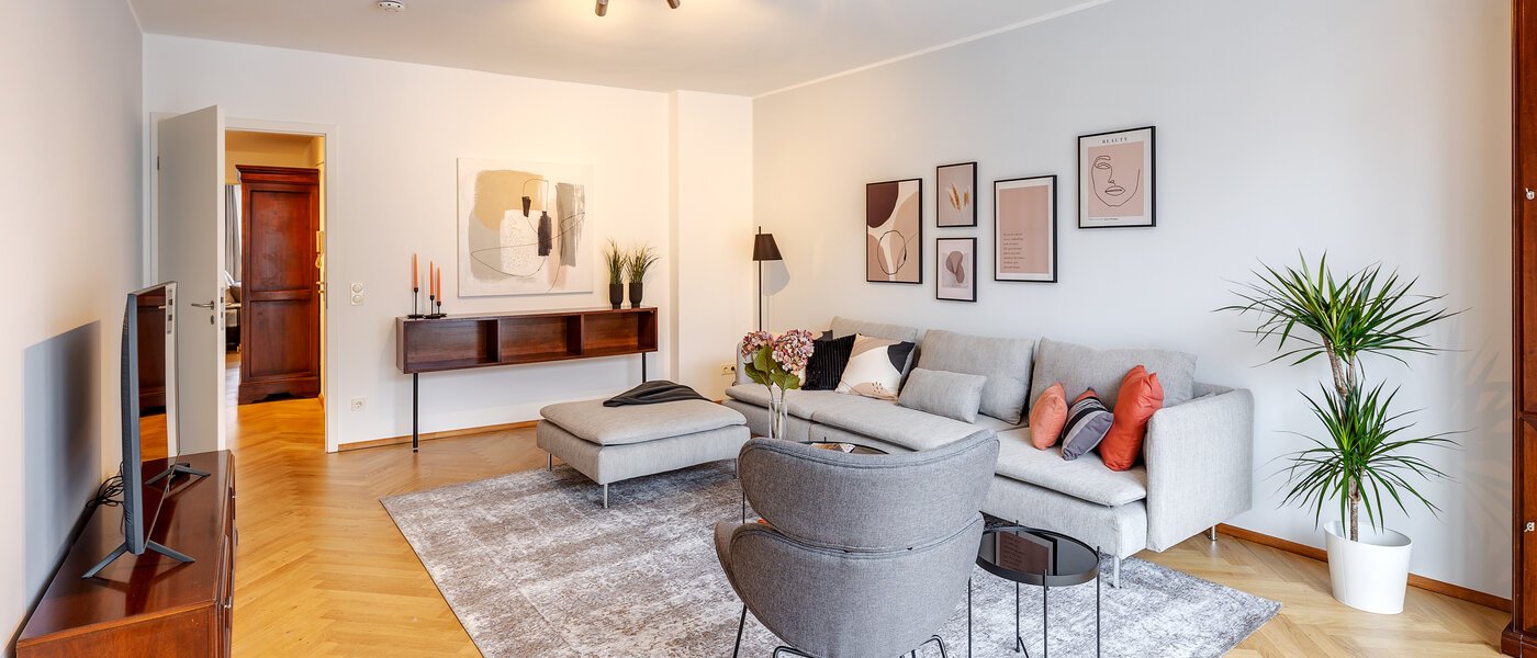appartamento München Maxvorstadt - Westen 04 zona living 12753