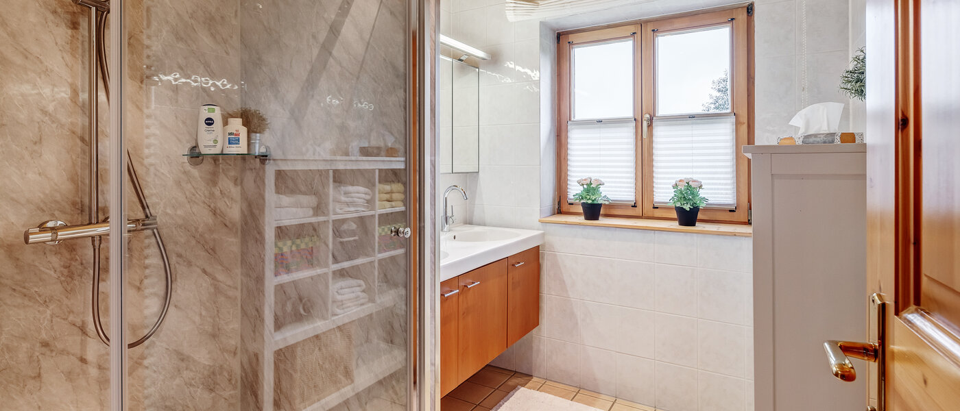 appartamento con giardino Schliersee Neuhaus 01 bagno 12758