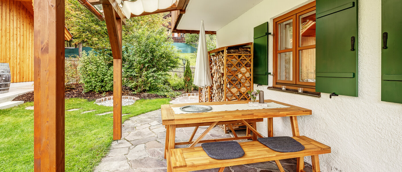 appartamento con giardino Schliersee Neuhaus 04 terrazza 12758