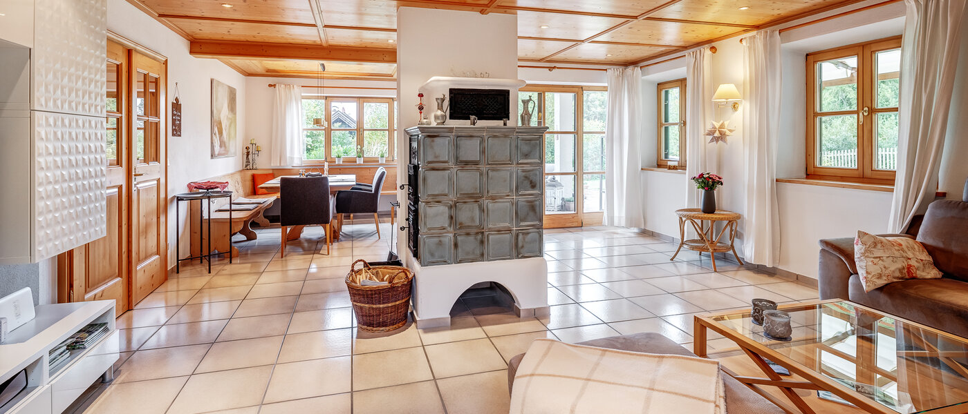 appartamento con giardino Schliersee Neuhaus 03 zona living 12758