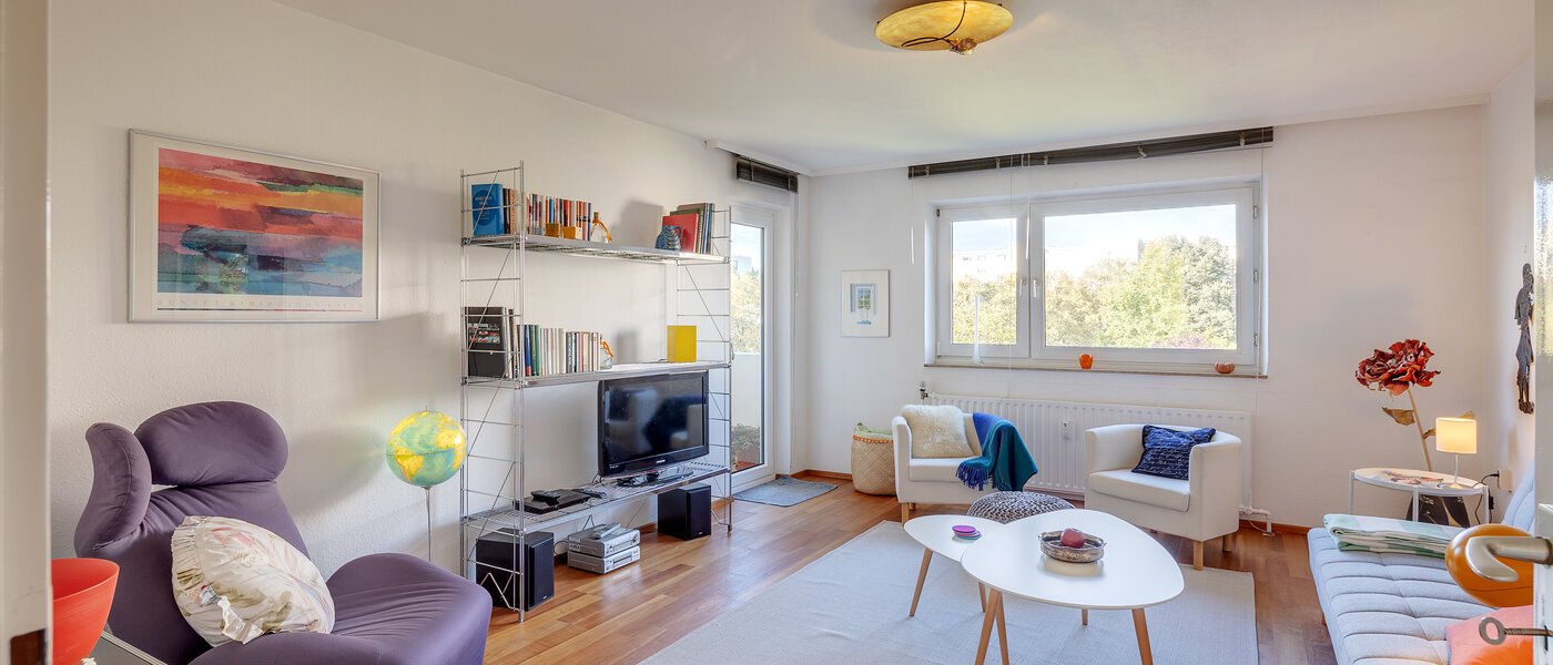 appartamento München Johanneskirchen 02 soggiorno 12763