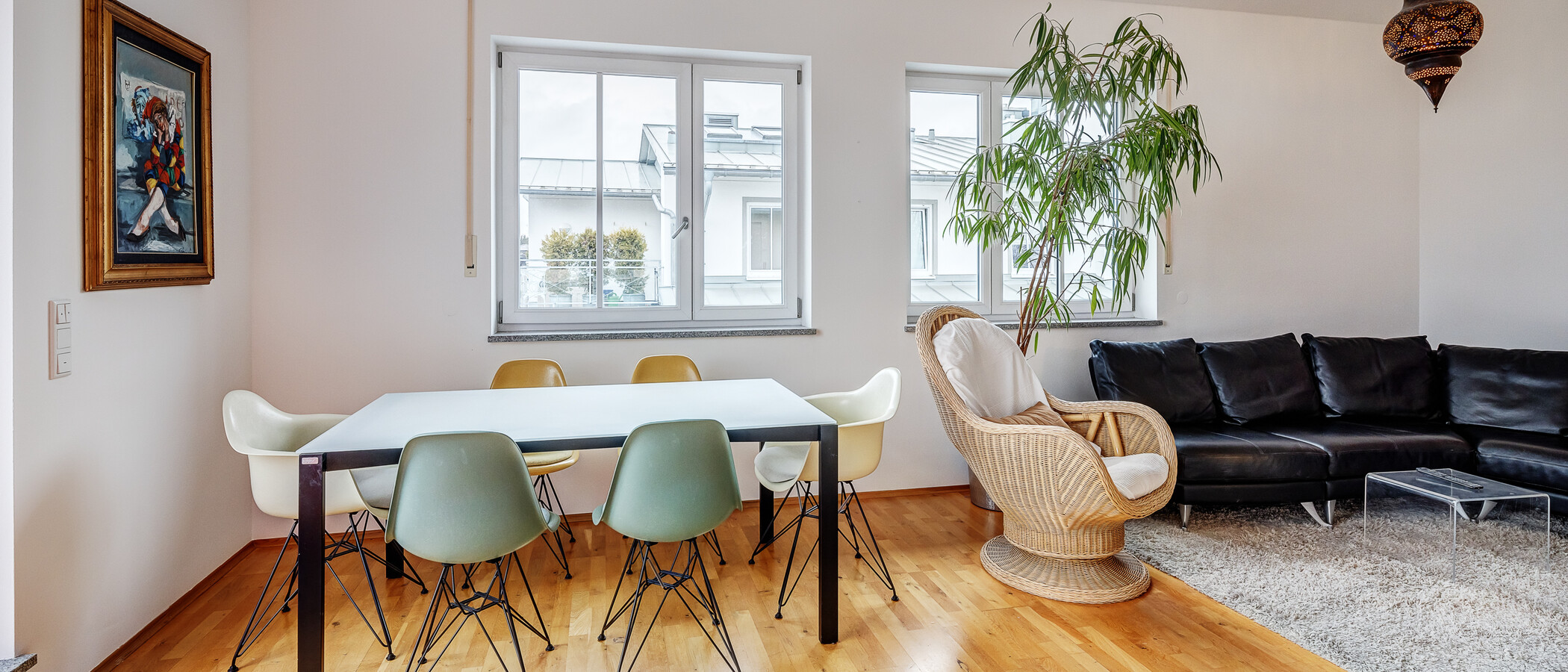 appartamento München Fürstenried 01 zona living 12781
