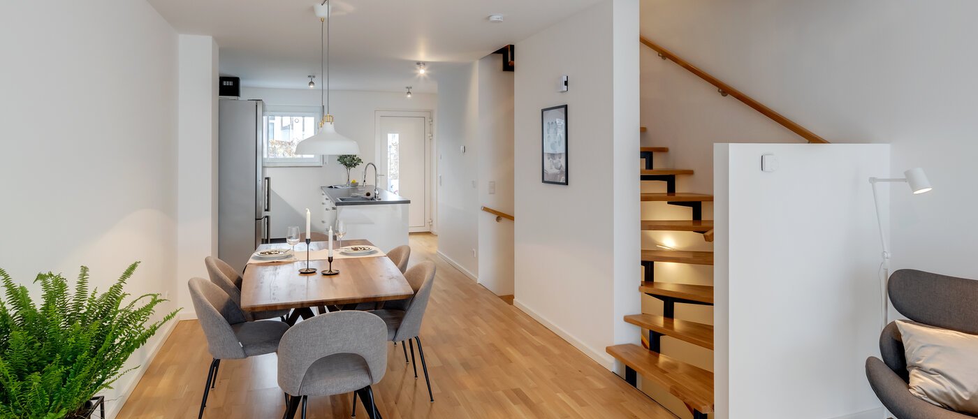 casa a schiera München Schwabing - Domagkpark 03 ingresso/corridioio 12793