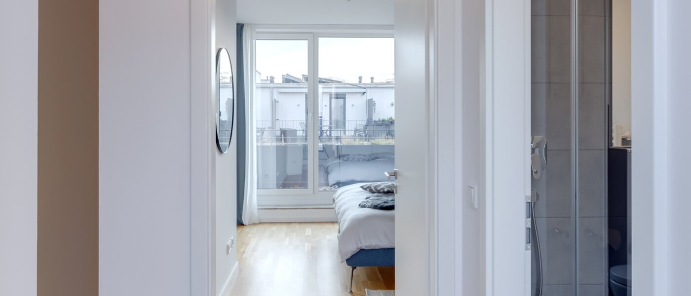 casa a schiera München Schwabing - Domagkpark 09 ingresso/corridioio 12793