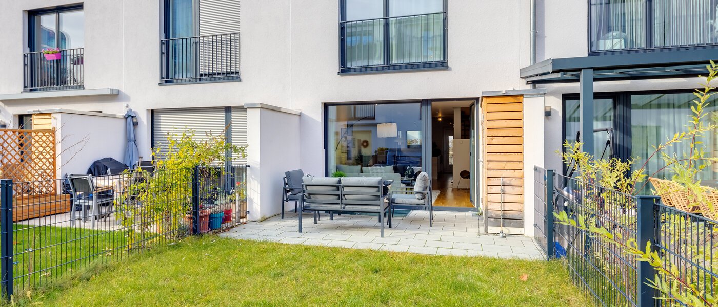 casa a schiera München Schwabing - Domagkpark 02 giardino 12793