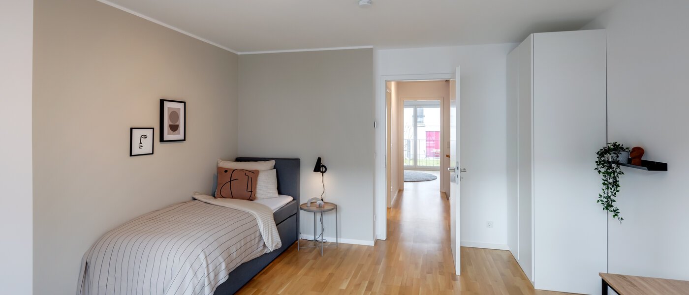 casa a schiera München Schwabing - Domagkpark 01 2° camera da letto 12793