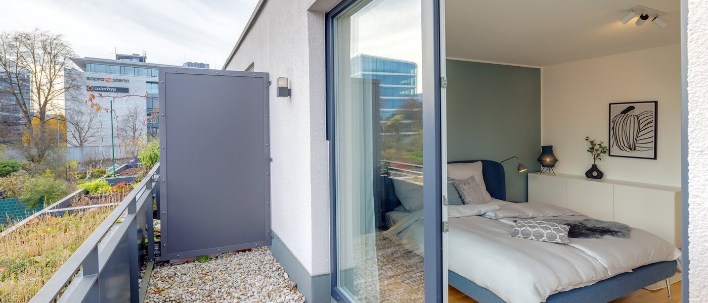 casa a schiera München Schwabing - Domagkpark 01 1° balcone 12793