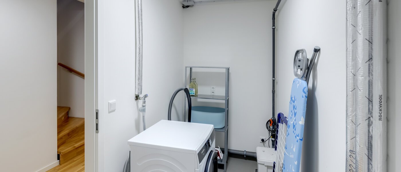 casa a schiera München Schwabing - Domagkpark 01 lavanderia 12793