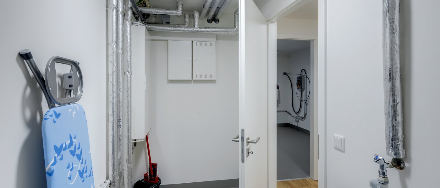 casa a schiera München Schwabing - Domagkpark 02 lavanderia 12793