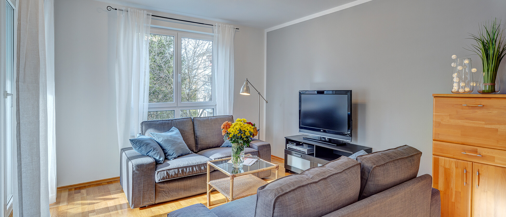 appartamento München Moosach 03 zona living 12800