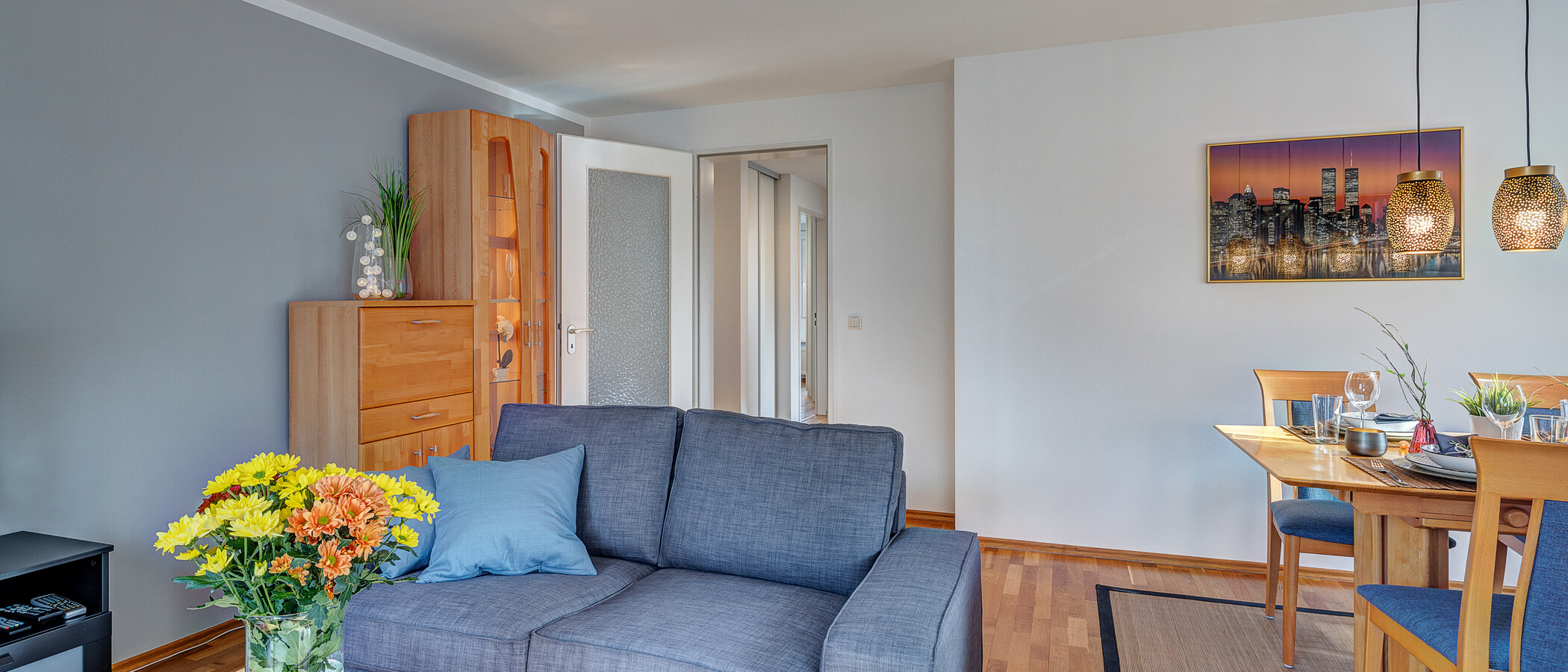 appartamento München Moosach 04 zona living 12800