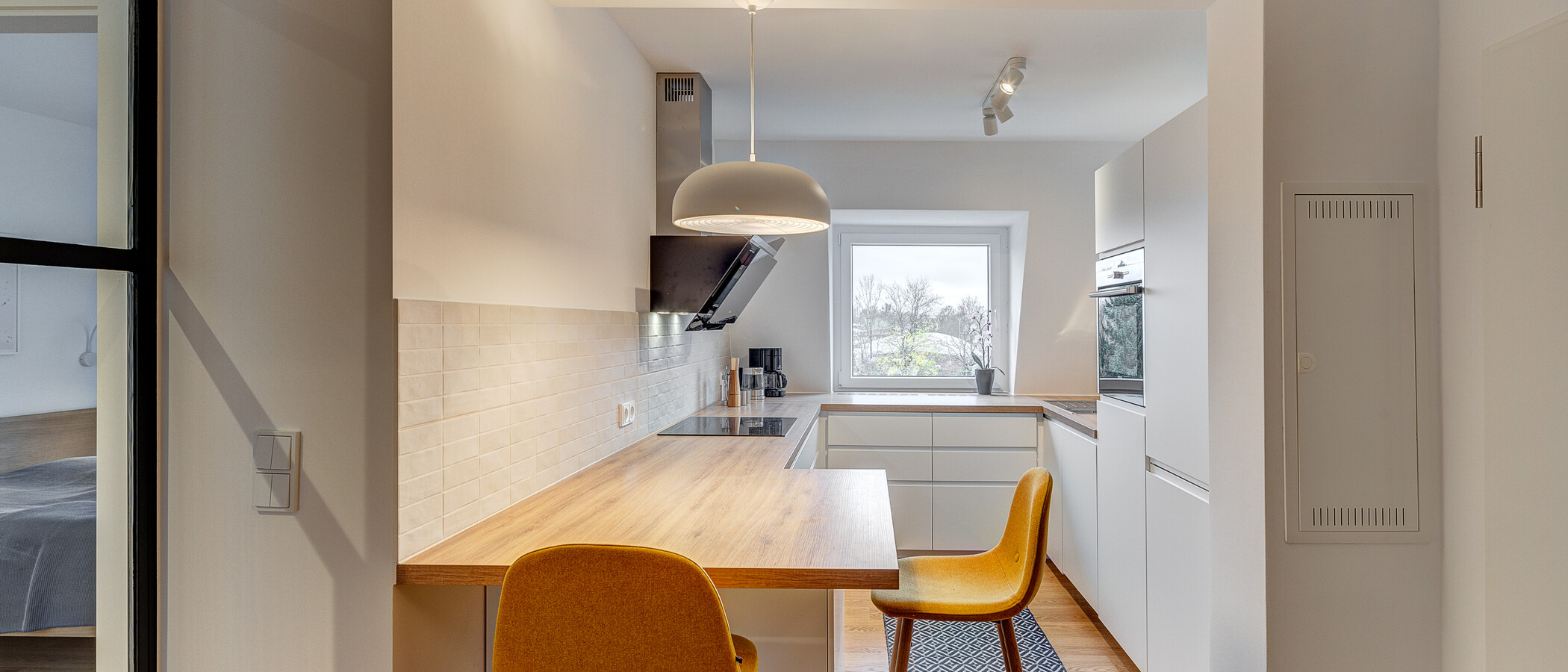 attico München Thalkirchen 01 cucina 12801