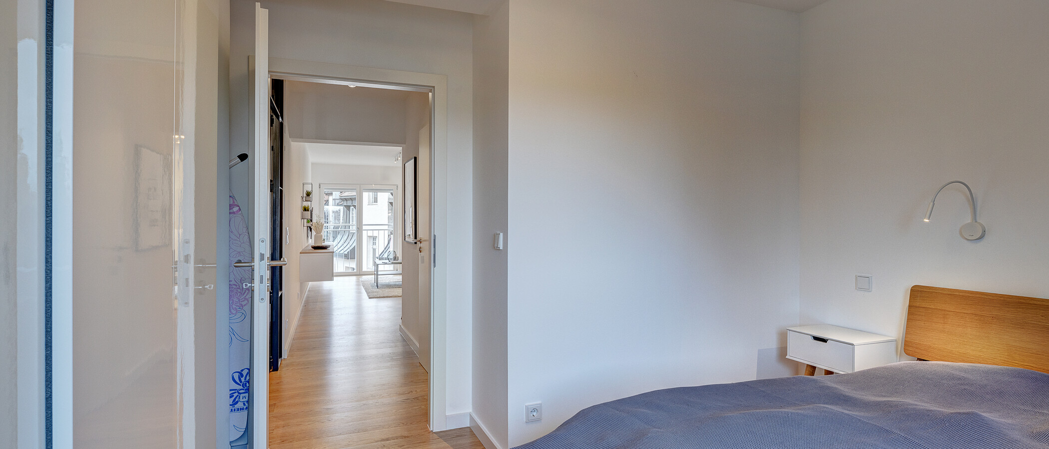 attico München Thalkirchen 04 camera da letto 12801