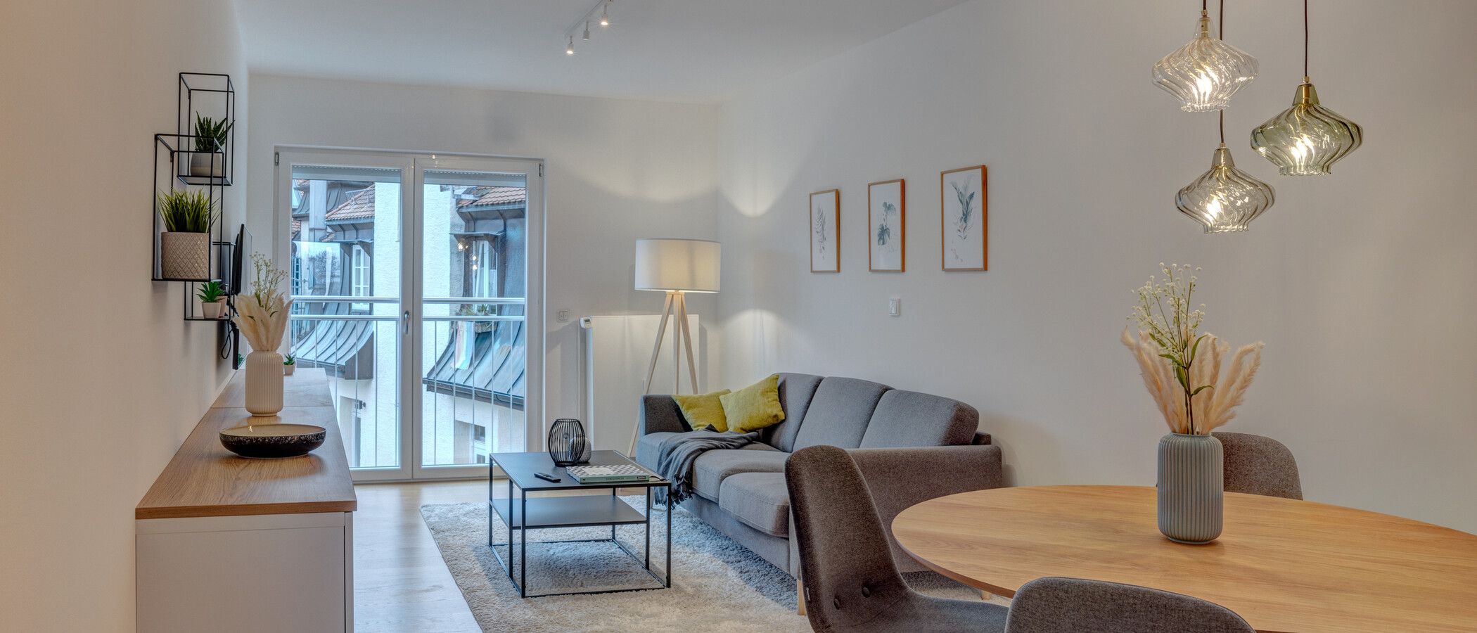 attico München Thalkirchen 01 zona living 12801