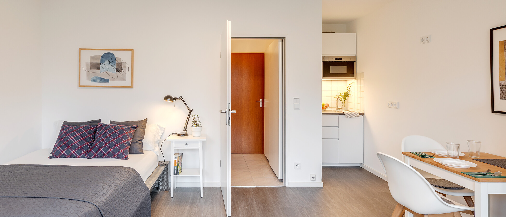 appartamento München Neuhausen 01 zona living 12838