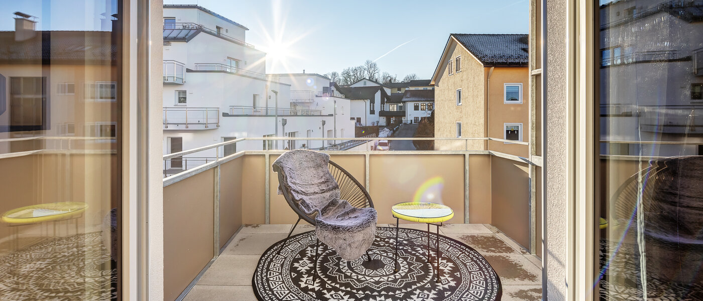 appartamento Traunstein 01 balcone 12841