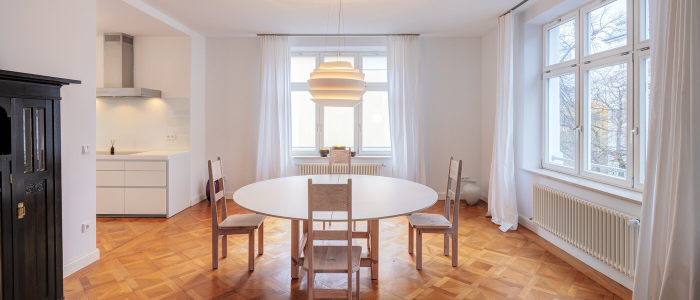 appartamento München Nymphenburg 01 sala da pranzo 12846