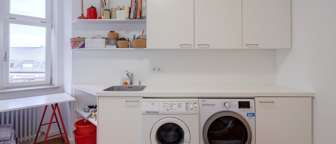 appartamento München Nymphenburg 02 lavanderia 12846