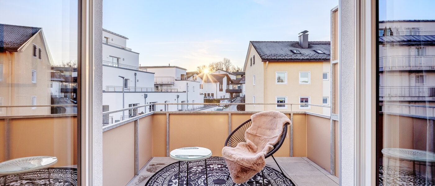 appartamento Traunstein 01 balcone 12847