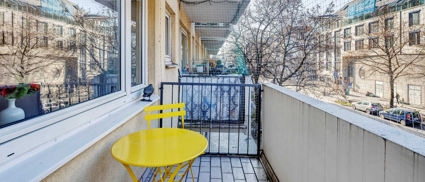 appartamento München Untersendling 01 balcone 12857