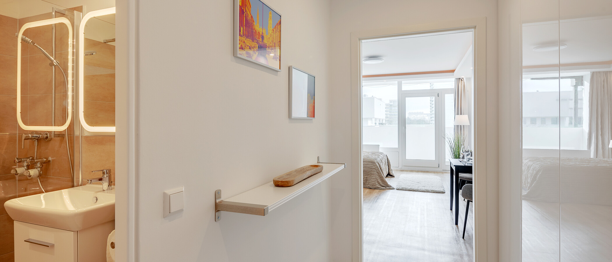 appartamento München Olympiazentrum 03 ingresso/corridioio 12868