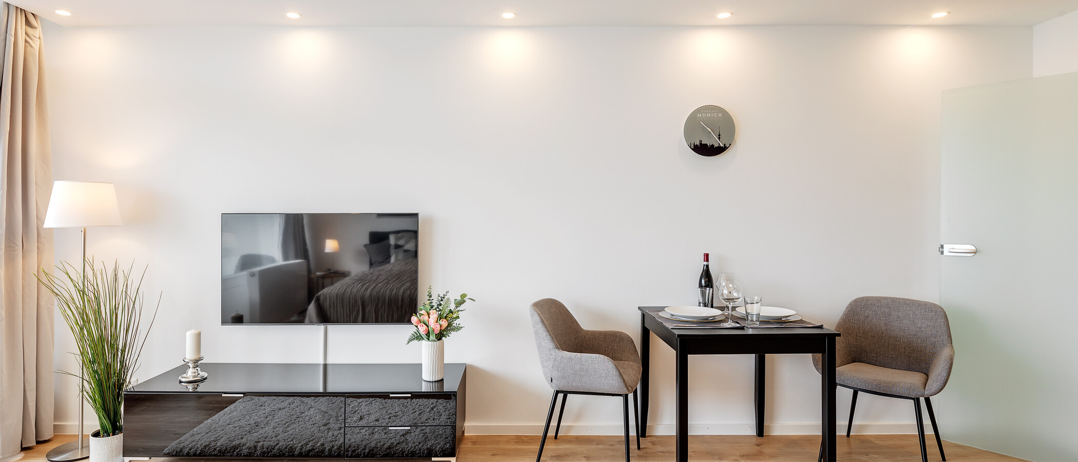 appartamento München Olympiazentrum 02 zona living 12868