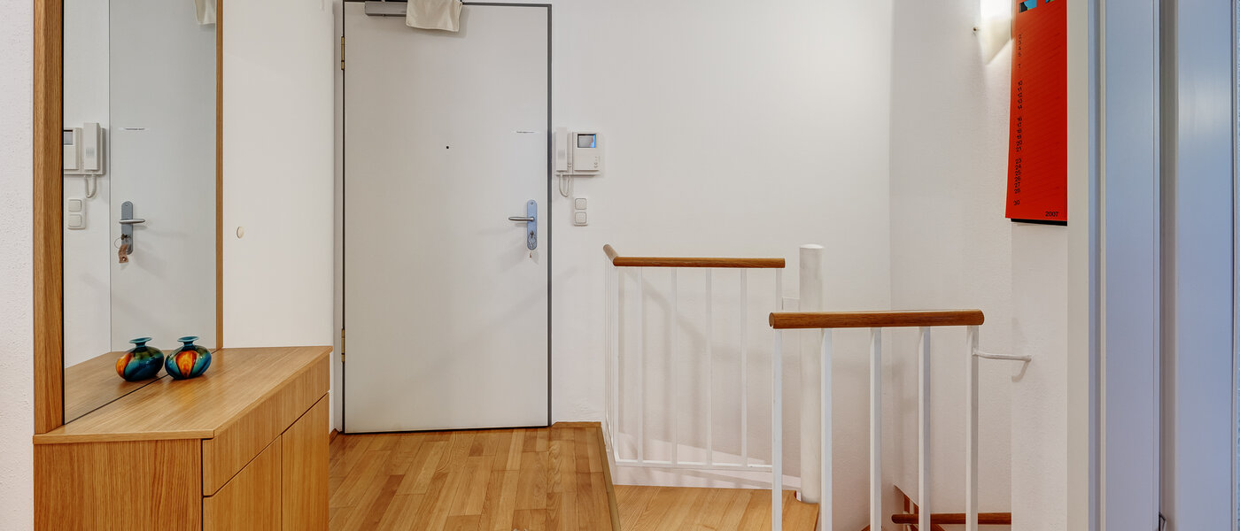 appartamento con giardino München Solln 01 ingresso/corridioio 12884