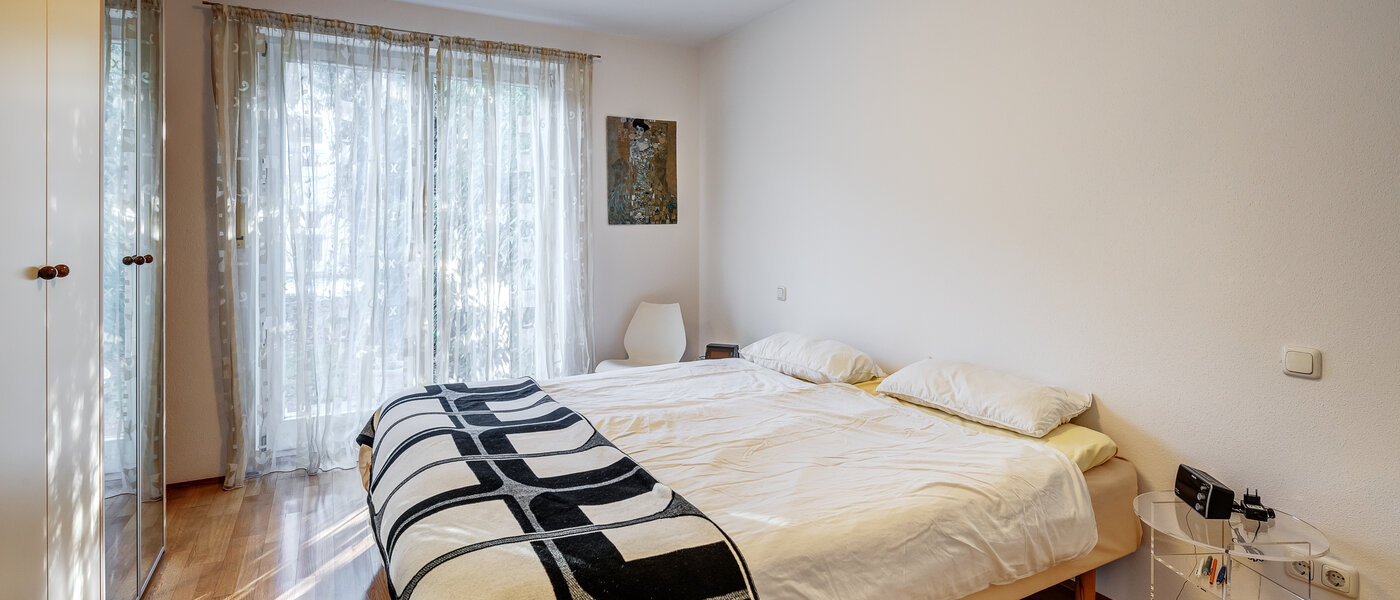 appartamento con giardino München Solln 01 camera da letto 12884