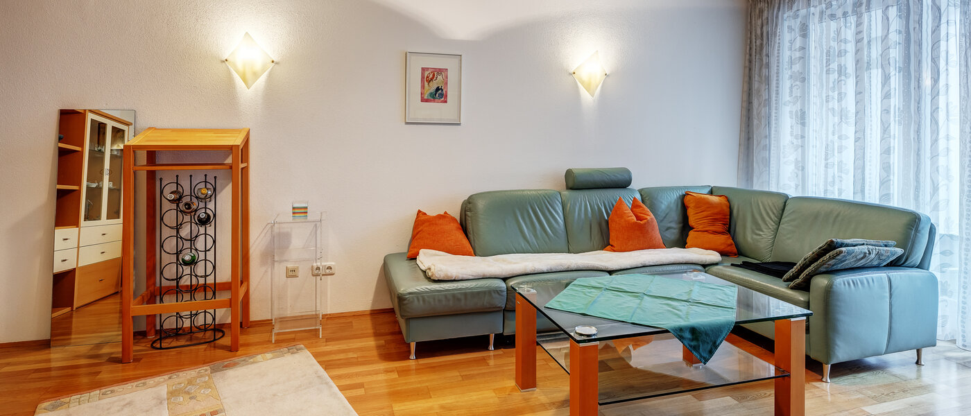 appartamento con giardino München Solln 04 soggiorno 12884