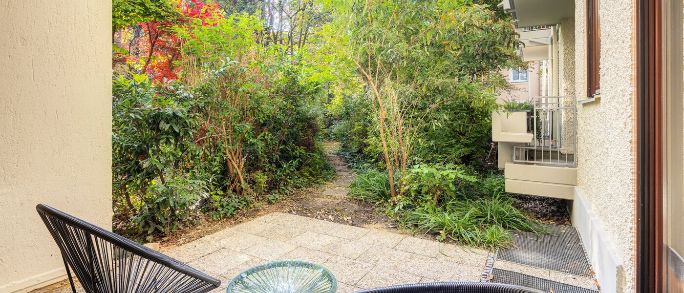 appartamento a due livelli München Herzogpark 03 terrazza 12889