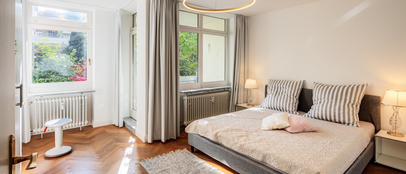 appartamento a due livelli München Herzogpark 01 1° camera da letto 12889