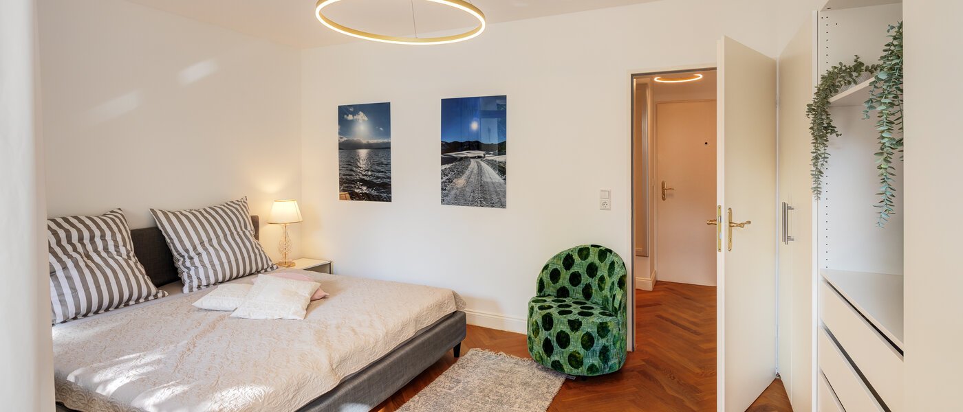 appartamento a due livelli München Herzogpark 03 1° camera da letto 12889