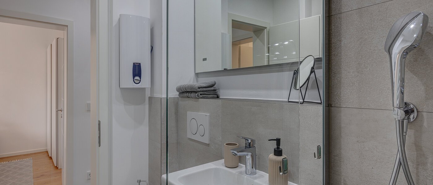 appartamento München Parkstadt Bogenhausen 03 bagno 12895