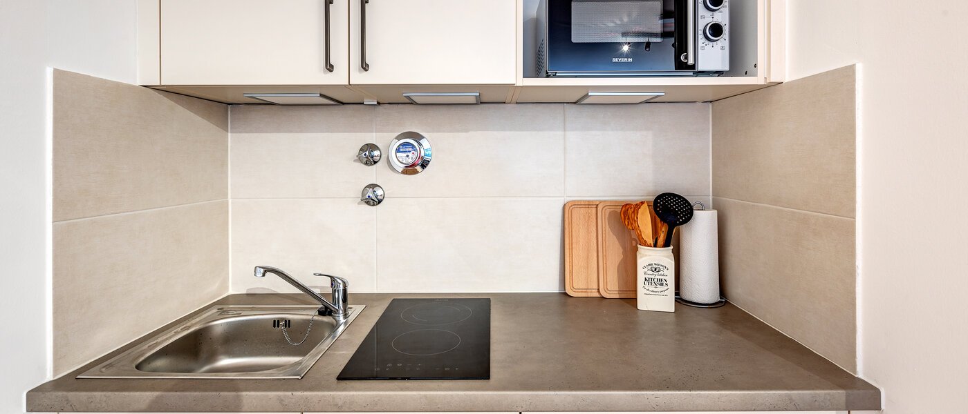 appartamento München Maxvorstadt - Universitätsviertel 02 cucina 12898